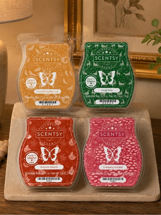Scentsy Other - Scentsy Winter Scent Mix Wax Bars Variety Pack | Holiday Home Fragrance Bundle